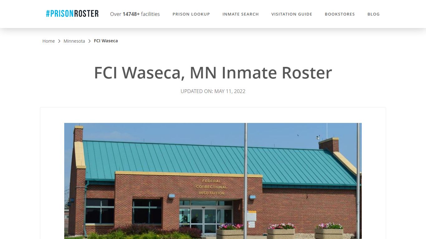 FCI Waseca, MN Inmate Roster